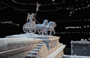 Blueplanet VR Loot exhibition Brandenbug Tor Quadriga photogrammetry