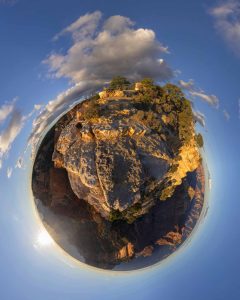 Blueplanet Prints Cape Royal little planet projection